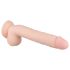 Real Fantasy Elvin – Wiederaufladbarer, naturgetreuer Vibrator - 28 cm (Hautfarbe)