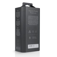   Saiz Premium - automatische Vaginalabsaugpumpe (durchsichtig-schwarz)