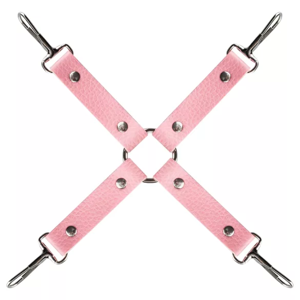 Secret Pleasure Chest - Fortgeschrittenes BDSM-Set - 14-teilig (Pink)