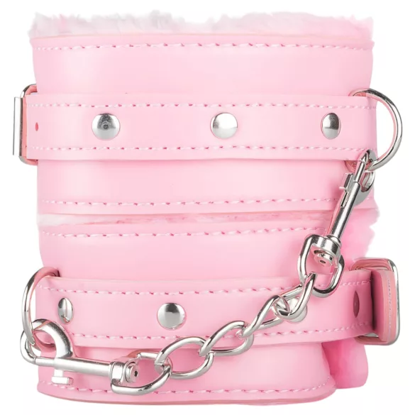Secret Pleasure Chest - Fortgeschrittenes BDSM-Set - 14-teilig (Pink)