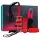 Secret Pleasure Chest - Fortgeschrittenes BDSM-Set - 10-teilig (rot)