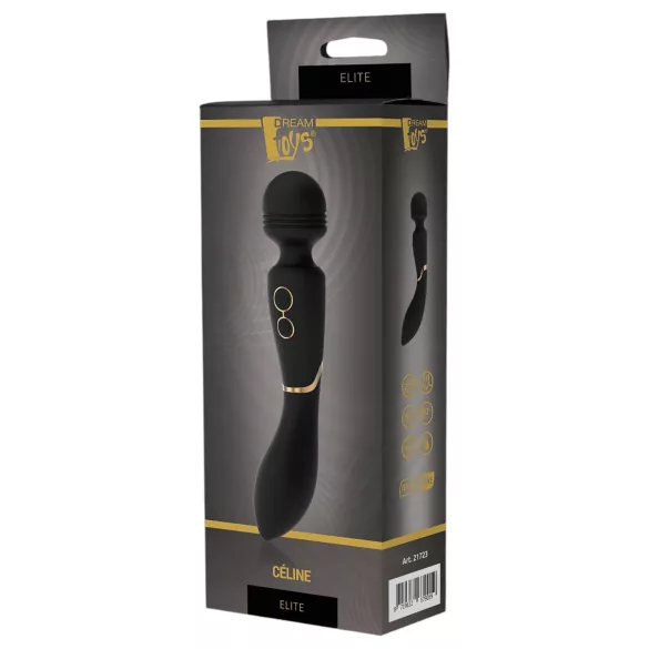 Elite Celine - wasserdichter G-Punkt Massager (schwarz)
