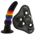 Colorful Love - bunte Strap-On Dildo