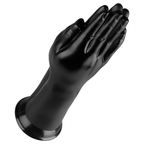 BUTTR Double Trouble - Saugnapf-Fistingdildo (schwarz)