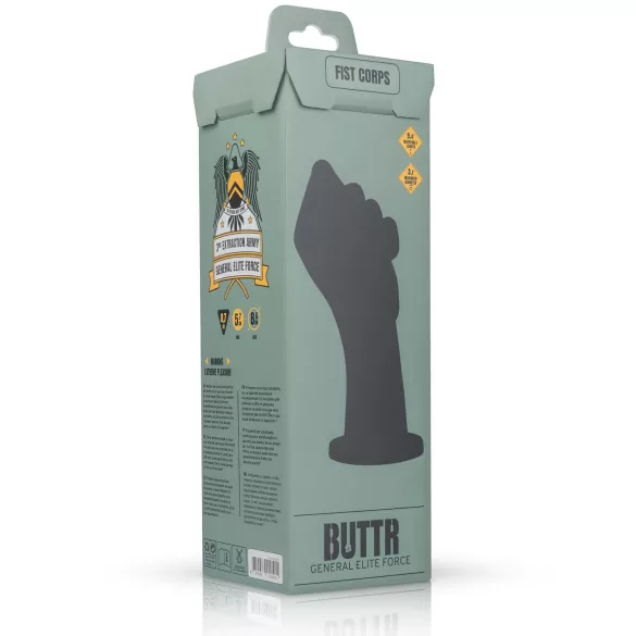 BUTTR Fist Corps - Fist-Dildo (schwarz)