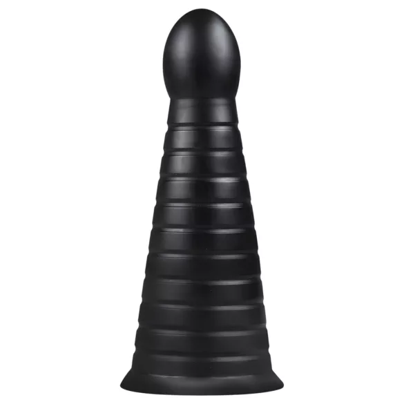 BUTTR Devil Dog - Saugnapf-Dildo (schwarz)