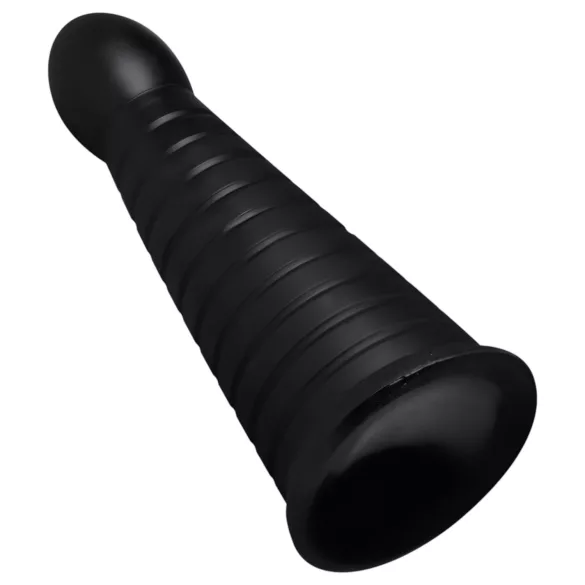 BUTTR Devil Dog - Saugnapf-Dildo (schwarz)