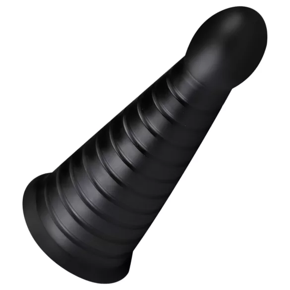 BUTTR Devil Dog - Saugnapf-Dildo (schwarz)