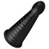 BUTTR Devil Dog - Saugnapf-Dildo (schwarz)