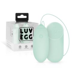 LUV EGG - akkubetriebenes, drahtloses Vibrations-Ei (grün)