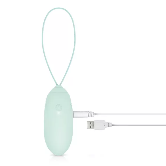 LUV EGG - tragbares, akkubetriebenes, funkferngesteuertes Vibro-Ei (grün)