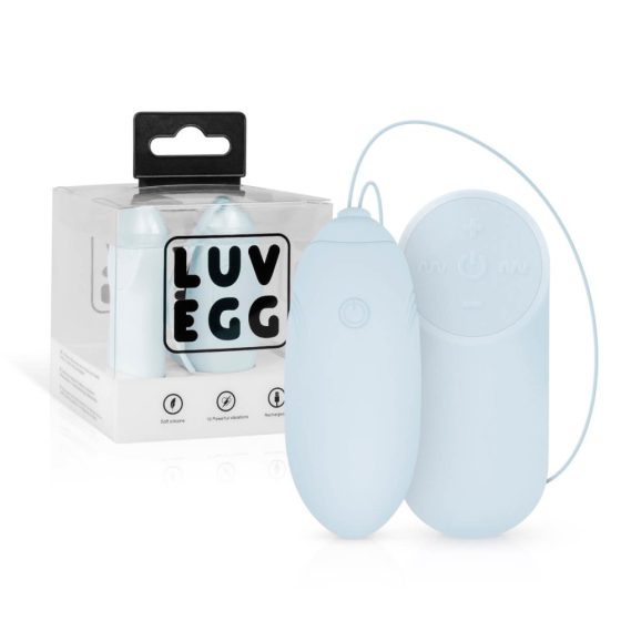 LUV EGG - Akkubetriebenes, kabelloses Vibrations-Ei (Blau)