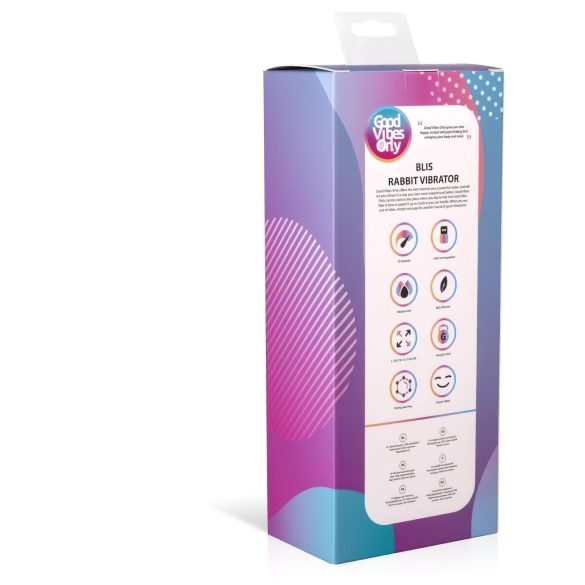 Good Vibes Only Blis Rabbit - Klitorisstimulator (türkis)
