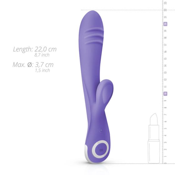 Good Vibes Only Fane Rabbit - aufladbarer Klitoris-Vibrator (lila)
