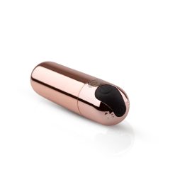   Rosy Gold Bullet - wiederaufladbarer Mini-Stabvibrator (Roségold)