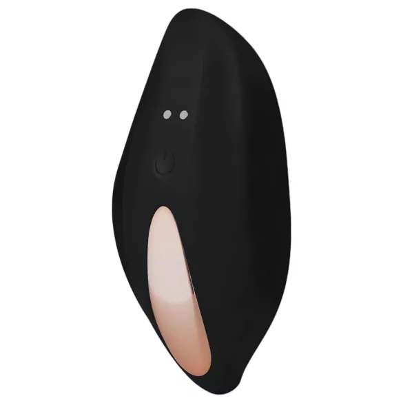 Pantyrebel - schwarzer High-Leg-Slip + Funkvibrator (S-L)