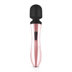 Rosy Gold Wand Curve - Akku Massagestab-Vibrator (Roségold)