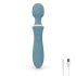 Bloom Orchid Wand - Wiederaufladbarer Massagevibrator (türkis)