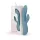 Bloom Violet Rabbit - G-Punkt Vibrator mit Klitoralarm (türkis)