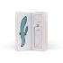 Bloom Violet Rabbit - G-Punkt Vibrator mit Klitorisarm (türkis)