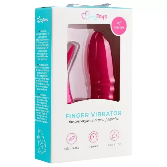 Easytoys Finger - 2in1 Finger-Vibrator (Pink)