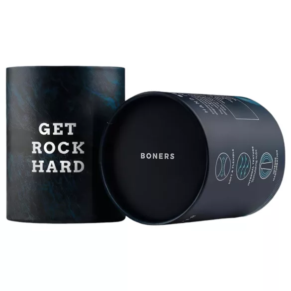 Boners Get Rock Hard - Reise-Masturbator (grau)