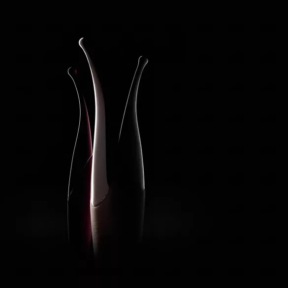 Senzi - Akku-Klitorisvibrator, wasserdicht (rot)