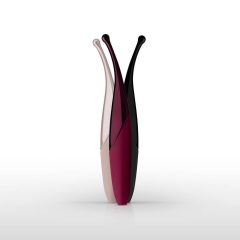  Senzi - wiederaufladbarer, wasserdichter Klitoris-Vibrator (blassrosa)