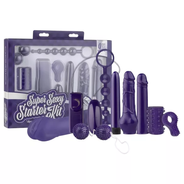 LoveBoxxx Super Sexy - Vibrations-Set (9-teilig)