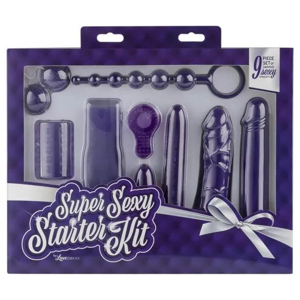 LoveBoxxx Super Sexy - Vibrations-Set (9-teilig)