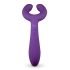 Easytoys Paar - Wiederaufladbarer, Wasserdichter Paarvibrator (Lila)