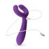Easytoys Paar - Wiederaufladbarer, Wasserdichter Paarvibrator (Lila)