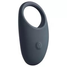   Boners - Wiederaufladbarer wasserdichter vibrierender Penisring (grau)