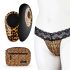 Panthra Tania - Vibrationsslip (Leopard-Schwarz)