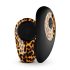 Panthra Tania - Vibrationsslip (Leopard-Schwarz)