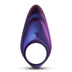   Hueman Neptune - akkubetrieben, wasserdicht, funkgesteuerter Vibrations-Penisring (lila)