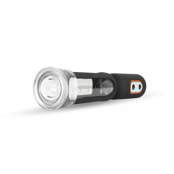 CRUIZR CS08 - Akku, automatische Penispumpe (schwarz-transparent)