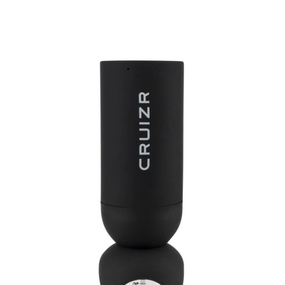 CRUIZR CS08 - Akkubetriebene, automatische Penispumpe (schwarz-transparent)