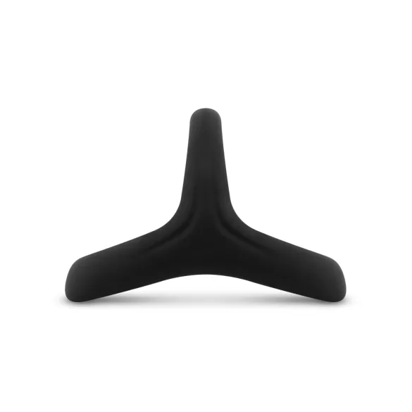 Easytoys Desire Ring - elastischer Penis- und Hodenring (schwarz)
