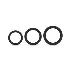 Easytoys Explore Ring - Penisring-Set - 3-teilig (schwarz)