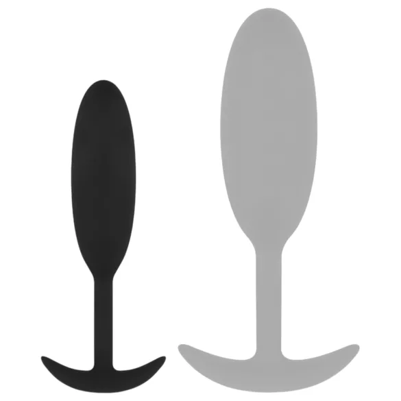 EasyToys Heavy Fulfiller - Anal Plug, 54 g - klein (schwarz)