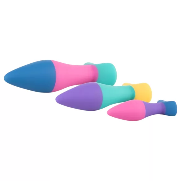 PMV20 Koda - Anales Plug-Set für Dehnung (bunt)