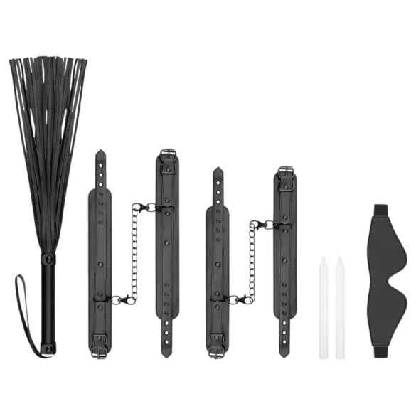Bedroom Fantasies - Komplettes BDSM-Set - 5-teilig (schwarz)