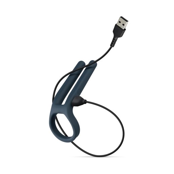 Boners - Akku Penisring & Hoden-Vibrator (Blau)