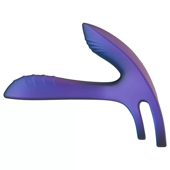 Hueman Infinity Ignite - vibrierender Penis- & Hodengurt (lila)