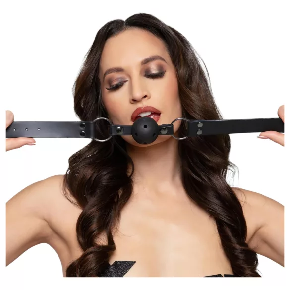 Bedroom Fantasies - Mundknebel Set - 3 Stk (schwarz)