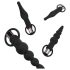 Easytoys - Akku Analvibrator Set - 4-teilig (Schwarz)