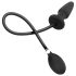 EasyToys - Aufpumpbarer Anal Plug (Schwarz)