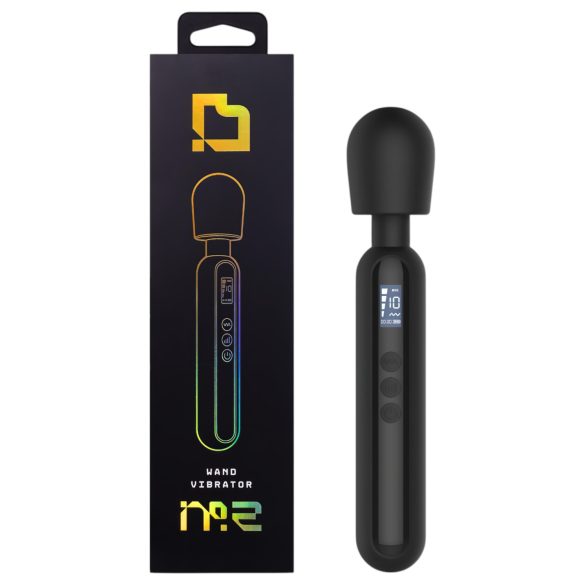 BLAQ - Großer digitaler Massages Vibrator (schwarz)