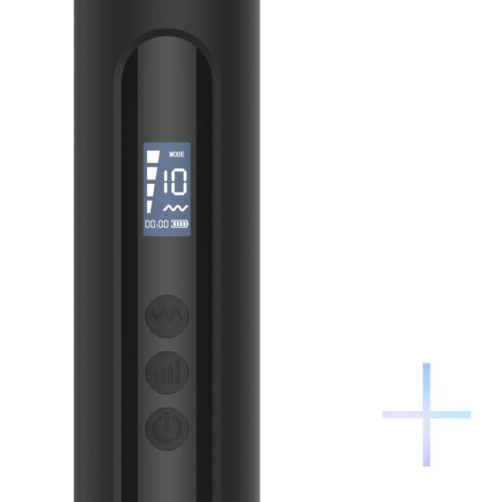 BLAQ - großer digitaler Massage-Vibrator (schwarz)
